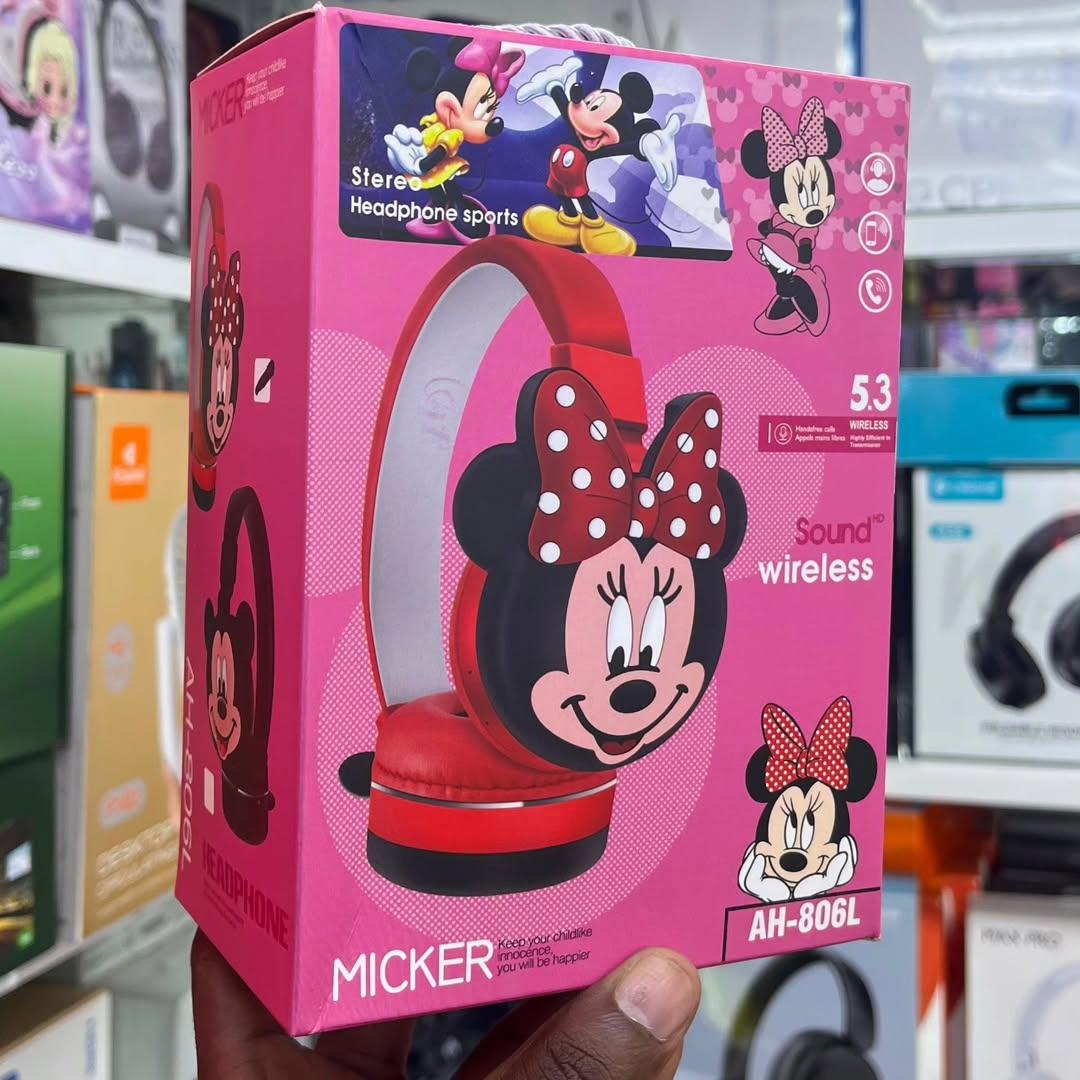 Mickey Mouse Bluetooth Wireless Kids Girl Headphone Birthday Gift- Disney
- Birthday Gift
- Kids Gift
- Wireless Earbuds
- Bluetooth Earphones
- Headphones with Mic
- Card Support
- Kids Accessori.