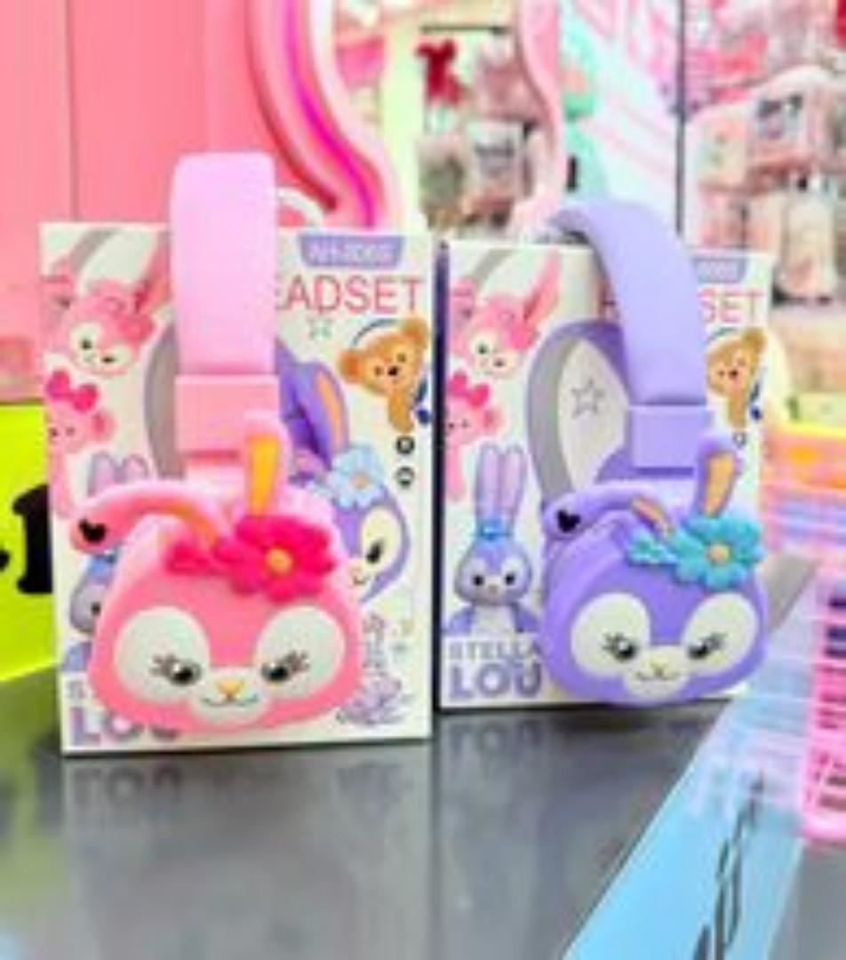 Stella Lou Cute Cat Ears Headphone Bluetooth5.0 Stereo With Mic Support TF Card Wireless Kids Girl / Boy Earphone Birthday Gift.Disney
- Birthday Gift
- Kids Gift
- Wireless Headphones