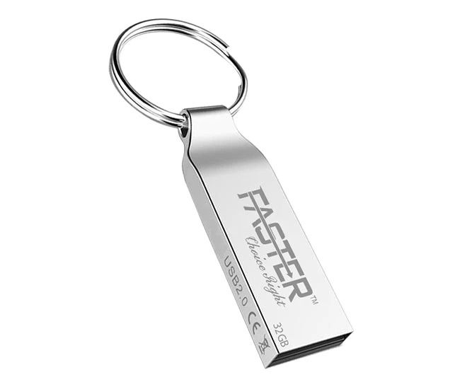Original Fastest Faster Metal USB Flash Drives 128GB/64GB/32GB/16GB/8GB/4GB/2GB Flash Disks Memory USB Disk Data Storage