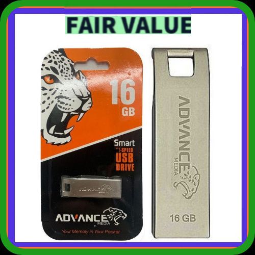 HIGH SPEED Advance Flash Disk 16GB -silver + Memory Card 8GB.