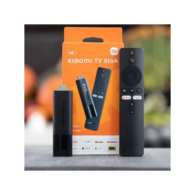 Xiaomi Mi TV Stick 4K Ultra HD Streaming Device, Android TV 11 with Google Assistant Voice Remote Control Streaming Media Player, Chromecast Built-in, 2GB 8GB HDR/AV1/2.4G/5G WiFi/BT 5.2,Latest
