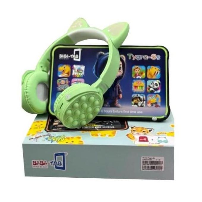 Bebe KIDS STUDY TABLET 128GB/4GB 8INCH 5000MAH FREE  HEADPHONE/WITH SIMCARD SLOT
