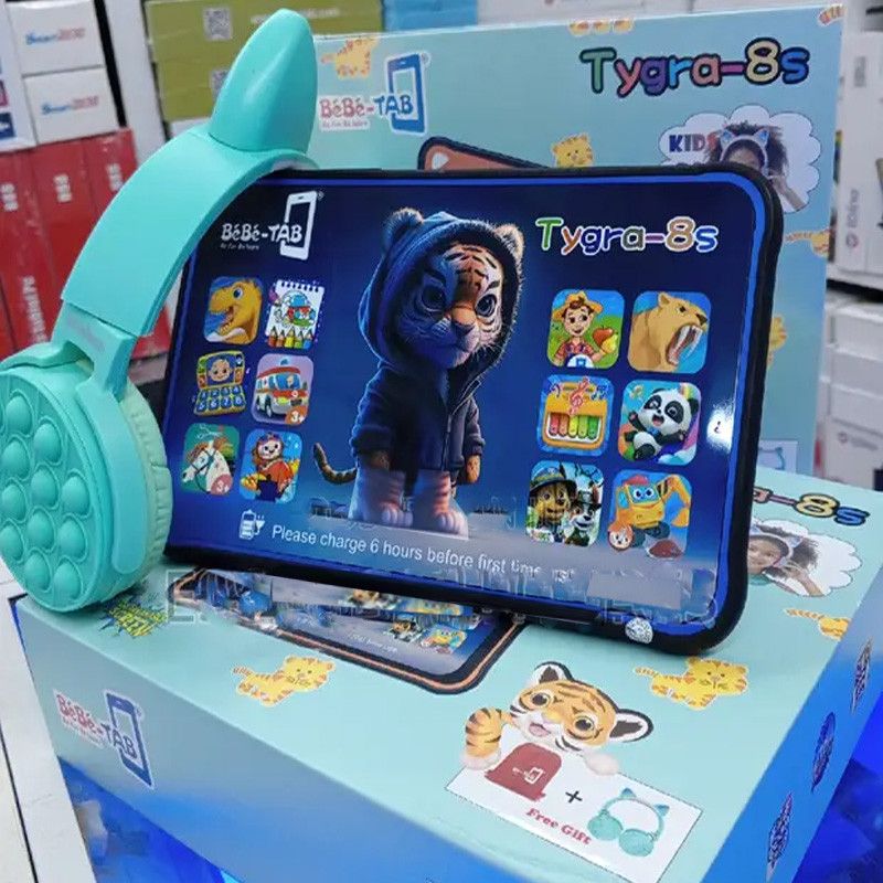 Bebe KIDS STUDY TABLET 128GB/4GB 8INCH 5000MAH FREE  HEADPHONE/WITH SIMCARD SLOT