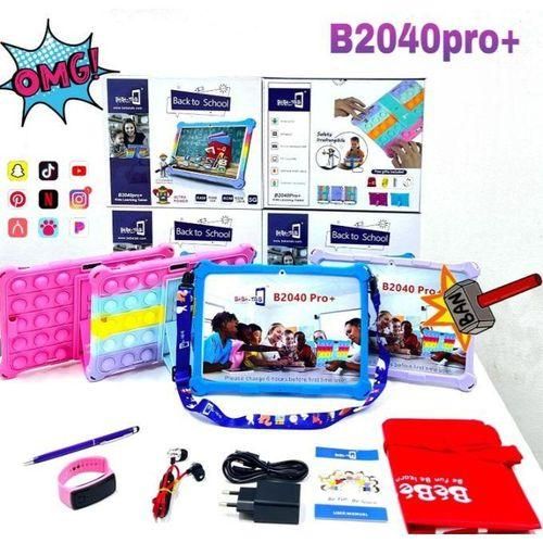 Unbreakable big screen Tablet Bebe B2040 Pro + Back To School Kids Educational Tablet 6gb RAM 256GB ROM