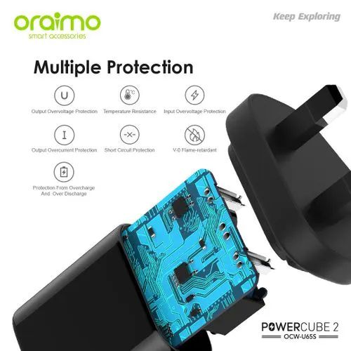 Oraimo Original Type C FAST CHARGER AND CABLE