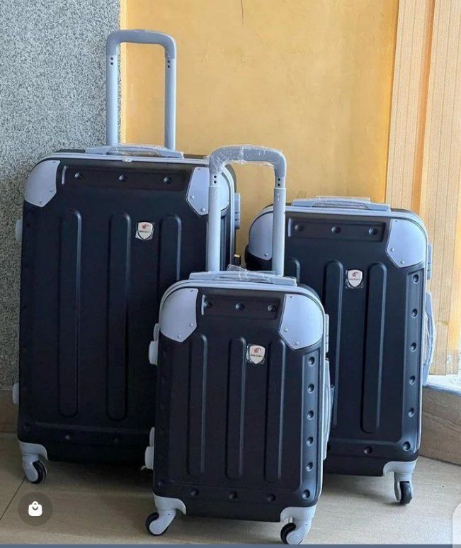 3 in 1 Luxurious Fibre Suitcase Size 26 (Size 4) Travel Suitcase 360 Easy-glide spinner wheels Superior quality