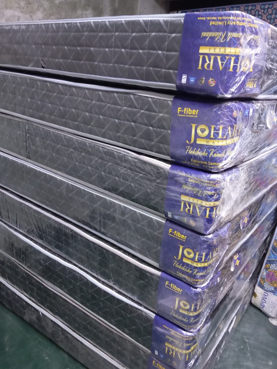 Johari 8-Inch Quilted Fibre Orthopaedic Mattress 🛏️✨ | Premium Back Support 🦴 | Breathable & Durable 🌿 | 3-Year Warranty ✅