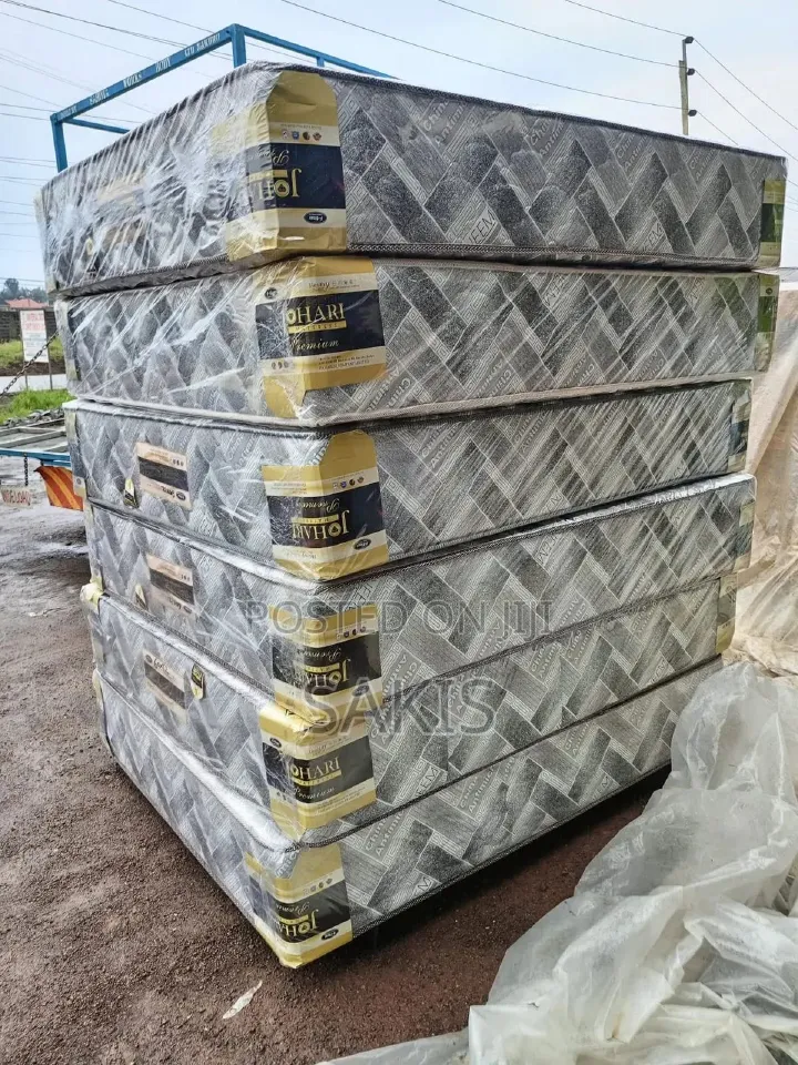 🛏 8-Inches High Density Fibre Orthopaedic Mattresses – Johari Premium Durable Back Support Mattress | Long Lasting Comfort | 3-Year Warranty