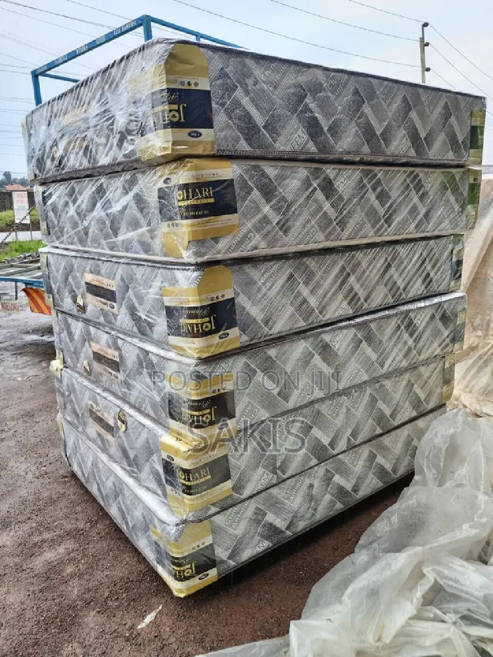 🛏 8-Inches High Density Fibre Orthopaedic Mattresses – Johari Premium Durable Back Support Mattress | Long Lasting Comfort | 3-Year Warranty