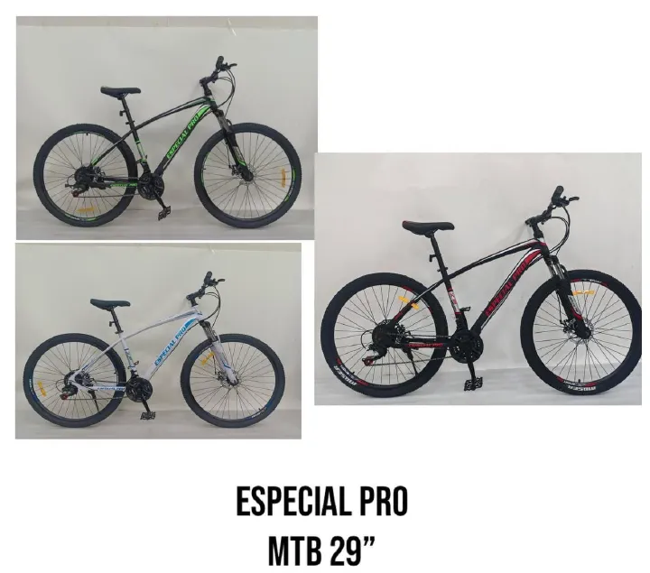 Especial Pro 29" Mountain Bike  21-Speed Gear, Front & Rear Disc Brakes, Dual Suspension, Anti-Slip Pedals, Adjustable Saddle, Strong Steel Frame For Adults & Teens, Off-Road & Urban Use