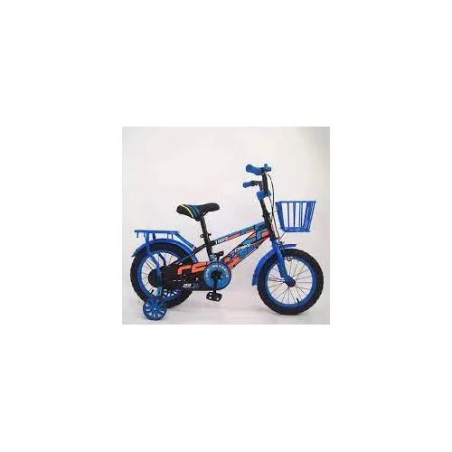 Premier 16‑inch Three‑Gun BMX Kids Bicycle – Steel Frame, Training Wheels, Front Basket & Mudguards – Adjustable Seat & Handlebars – Ideal for 4–7 Years Old