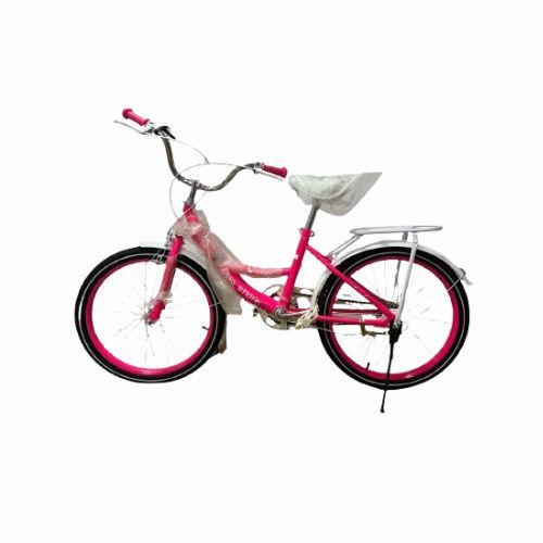 Lady Bird 20″ Kids Bicycle Steel & Magnesium Frame, Front Basket & Reflector, Adjustable Seat & Handlebars, Handbrakes, Training Wheels  Ideal for 7–12 Yr Girls.