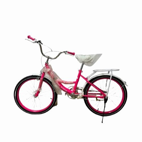 Lady Bird 20″ Kids Bicycle Steel & Magnesium Frame, Front Basket & Reflector, Adjustable Seat & Handlebars, Handbrakes, Training Wheels  Ideal for 7–12 Yr Girls.