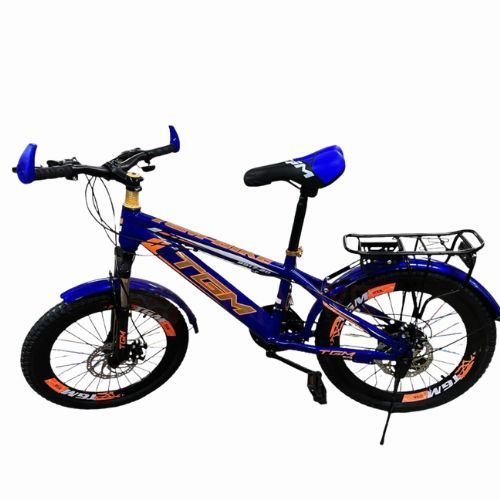 Flanger G111 MTB 20-Inch Mountain Bike with Gears  Front Suspension, Dual Disc Brakes, Rugged Frame & All-Terrain Tires Perfect for Kids & Teens.