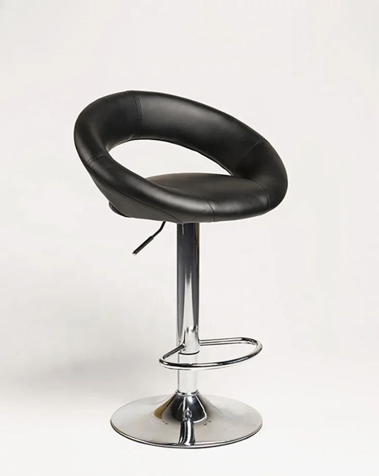 Modern High-Gloss ABS Plastic Kitchen Bar Stool Chair – Stylish, Durable & Easy-Clean for Home, Café, Restaurant, Island, Counter Seating (Compact & Stackable)