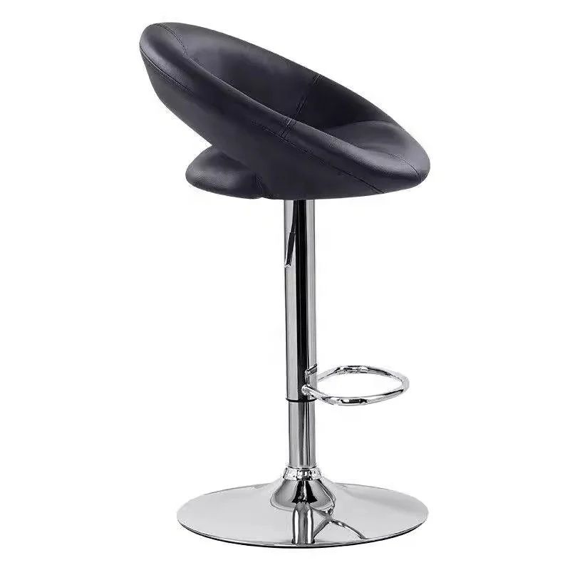 Modern High-Gloss ABS Plastic Kitchen Bar Stool Chair – Stylish, Durable & Easy-Clean for Home, Café, Restaurant, Island, Counter Seating (Compact & Stackable)
