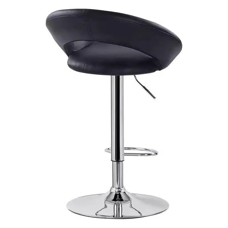 Modern High-Gloss ABS Plastic Kitchen Bar Stool Chair – Stylish, Durable & Easy-Clean for Home, Café, Restaurant, Island, Counter Seating (Compact & Stackable)