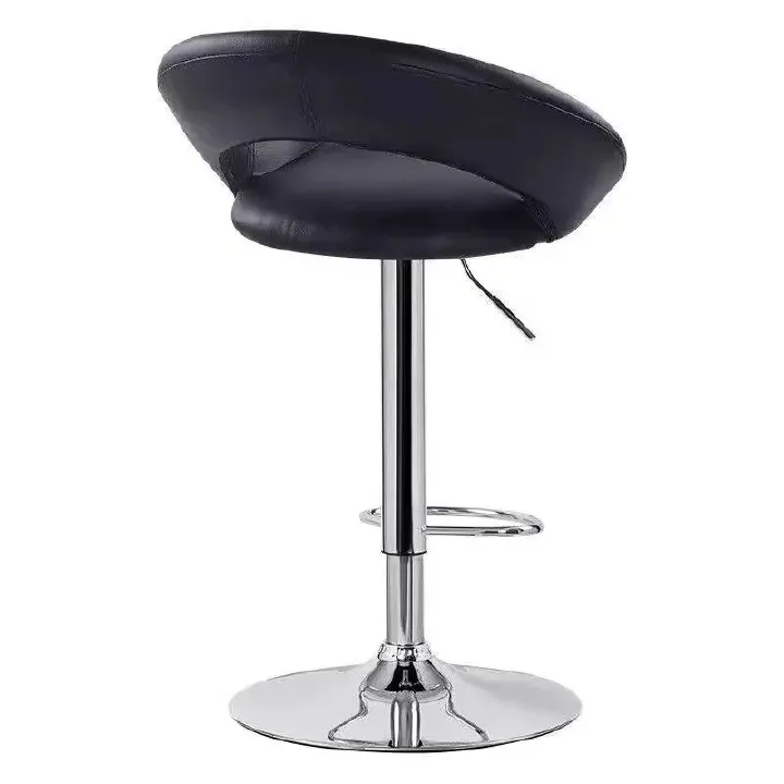 Modern High-Gloss ABS Plastic Kitchen Bar Stool Chair – Stylish, Durable & Easy-Clean for Home, Café, Restaurant, Island, Counter Seating (Compact & Stackable)