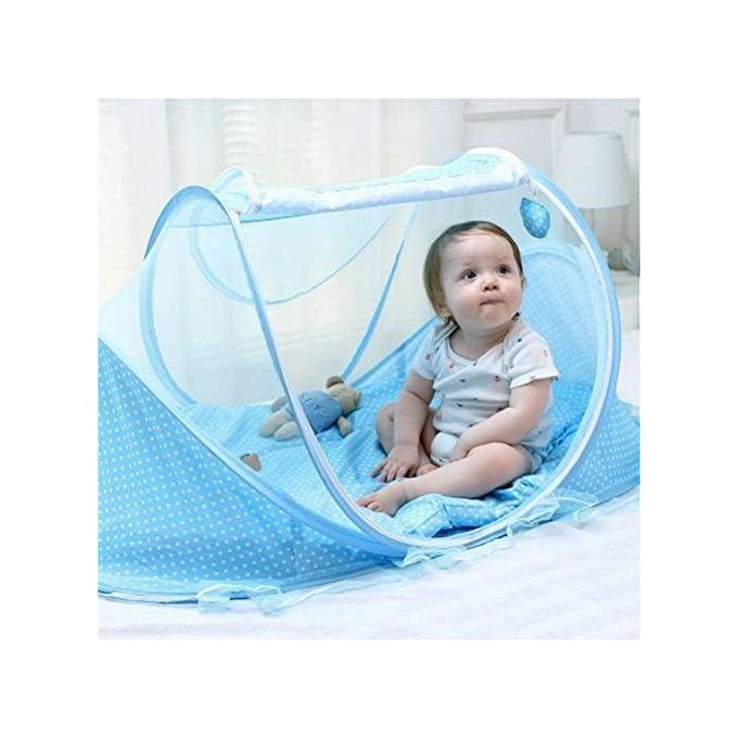 Happy Baby Foldable Baby Bassinet Sleeping Nest Mosquito Net