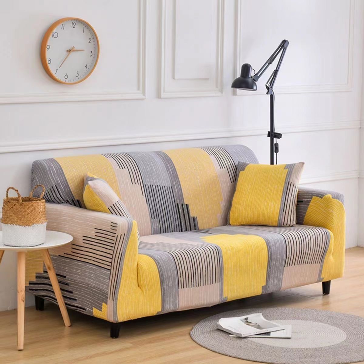 Hotsell Sofa Slipcover Sofa Set Sofa Covers Stretch Fabric Pattern Elastic Chair Sofa Cover Armchair Couch Cover Home Decor for 1/2/3/Seater