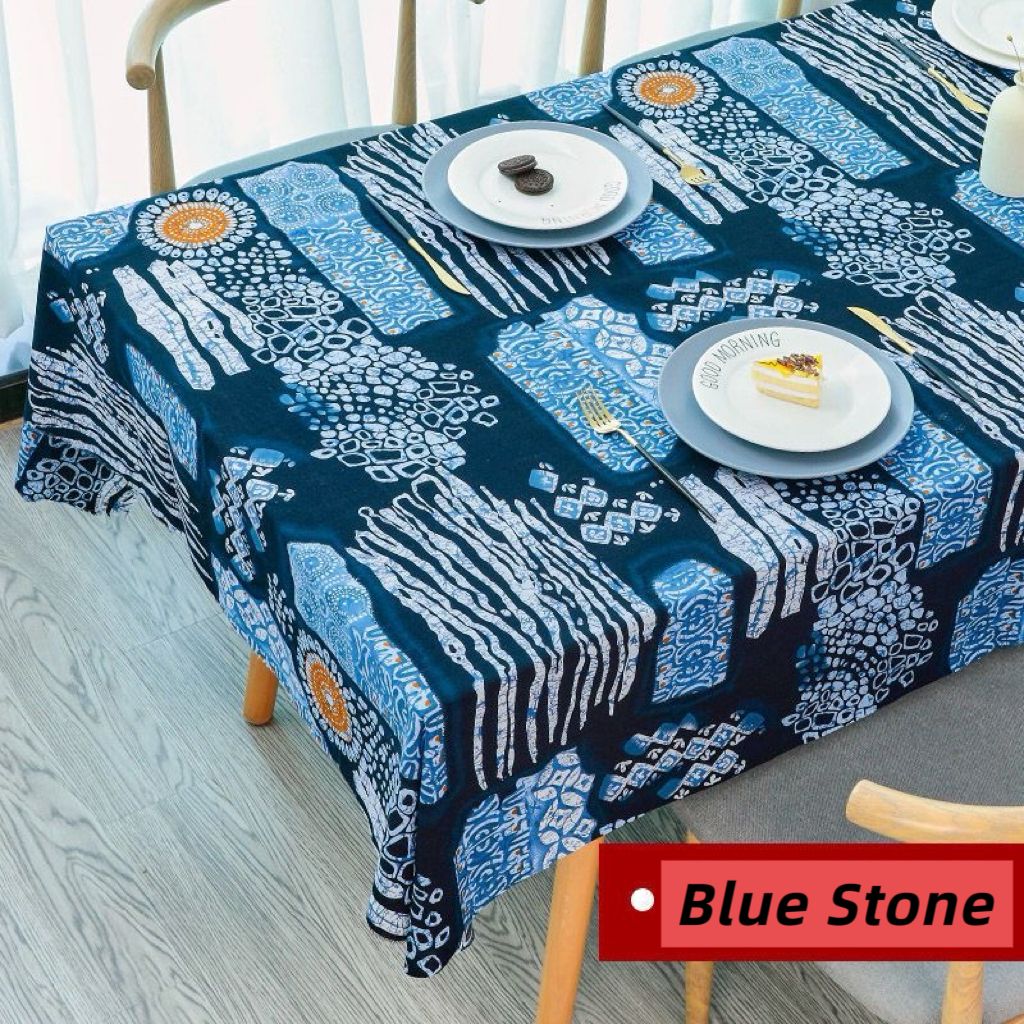 French Nanyang style floral tablecloth tassel decorative table cloth for home dining, waterproof coffee table, TV cabinet cover towel