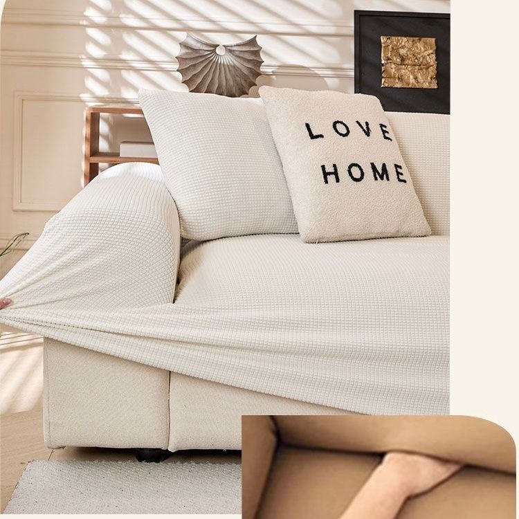 Sofa Cover Soft and Stretchy for Kids Furniture Protection Sofa Cover Single Double Triple Seater 1 Seater/2 Seater/3 Seater Polyester Spandex Fabric