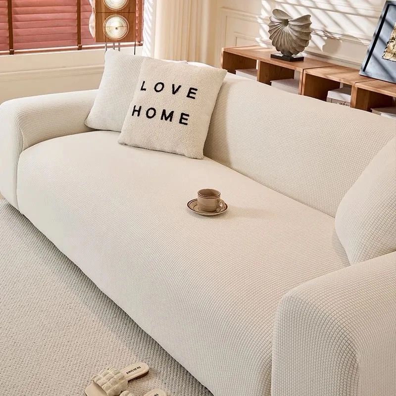 Sofa Cover Soft and Stretchy for Kids Furniture Protection Sofa Cover Single Double Triple Seater 1 Seater/2 Seater/3 Seater Polyester Spandex Fabric