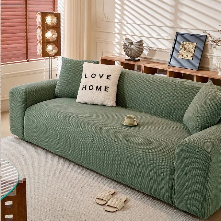 Sofa Cover Soft and Stretchy for Kids Furniture Protection Sofa Cover Single Double Triple Seater 1 Seater/2 Seater/3 Seater Polyester Spandex Fabric