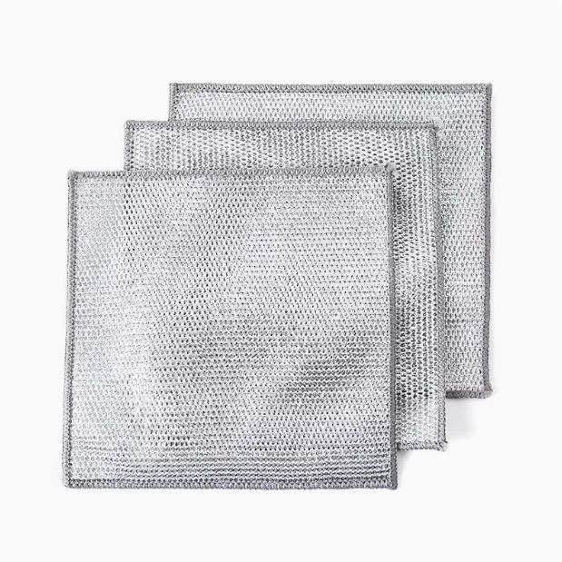10 Piece Multifunctional Dishwashing Cloth Large Size Multi-purpose Non-Scratch Wire Dishcloth Magic Cleaning Cloth Strong Stain Removal without Damaging the Paint Surface