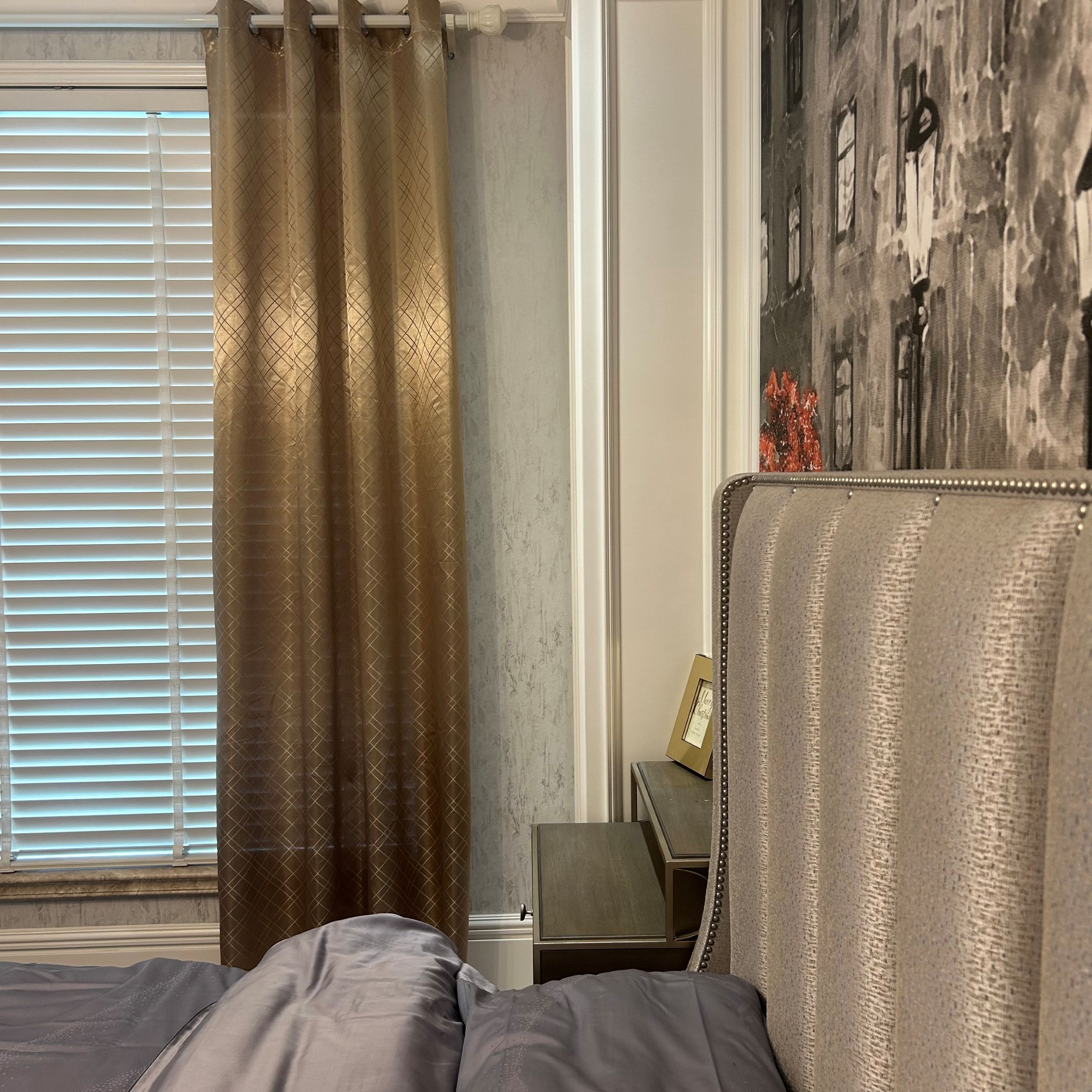 1 Piece Insulated Curtains Checkered, Protect Privacy Easy to Clean Improve Life Quality Living Room Curtain 1 Piece Thermal Insulation and Mosquito Prevention for Bedrooms Living Rooms