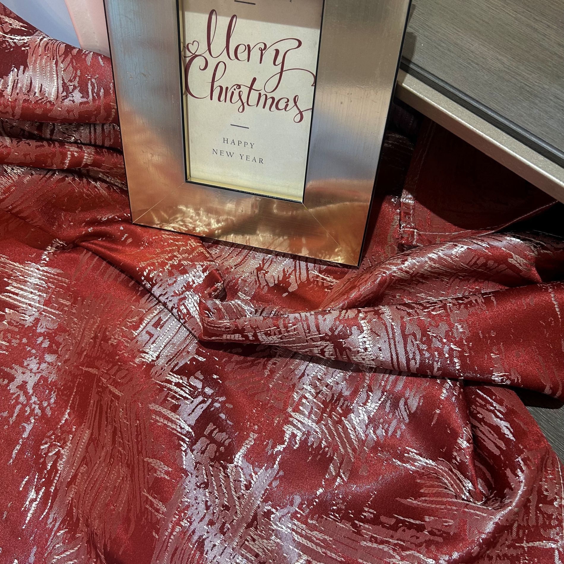 New High Luxury Blackout Geometric Curtains Sunscreen ＆Heat Insulation ＆Mosquito Prevention for Bedrooms and Living Rooms