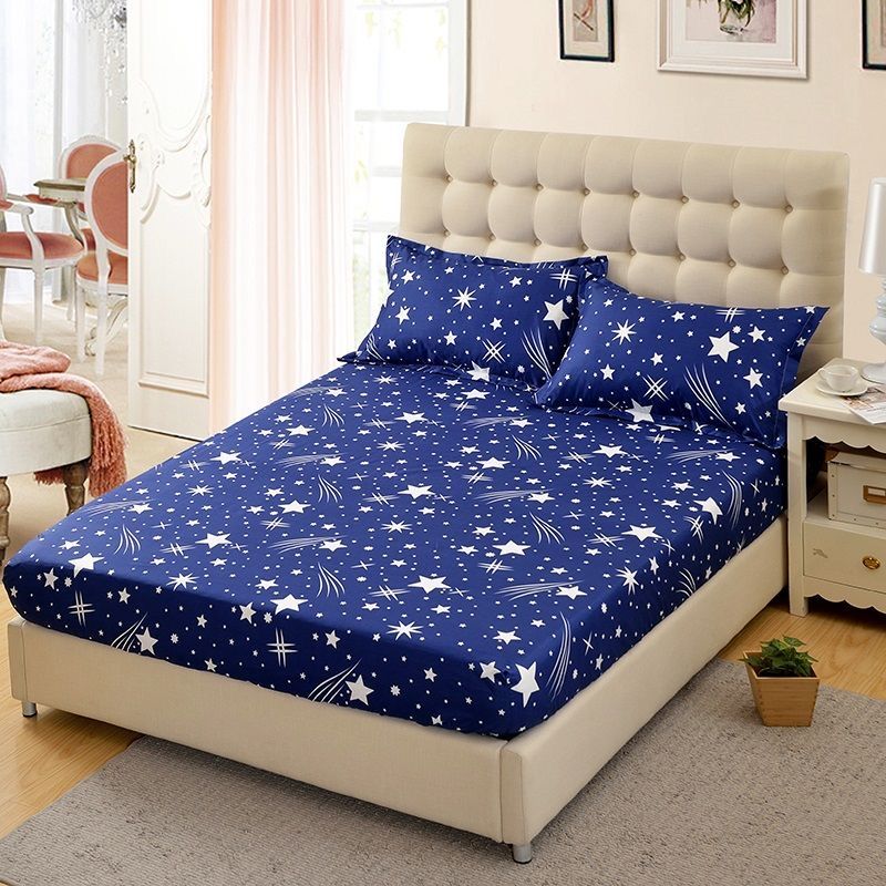 Breathable Fitted Sheet Mattress Cover Mattress Protector Non-slip Single Piece Skin-friendly New Style