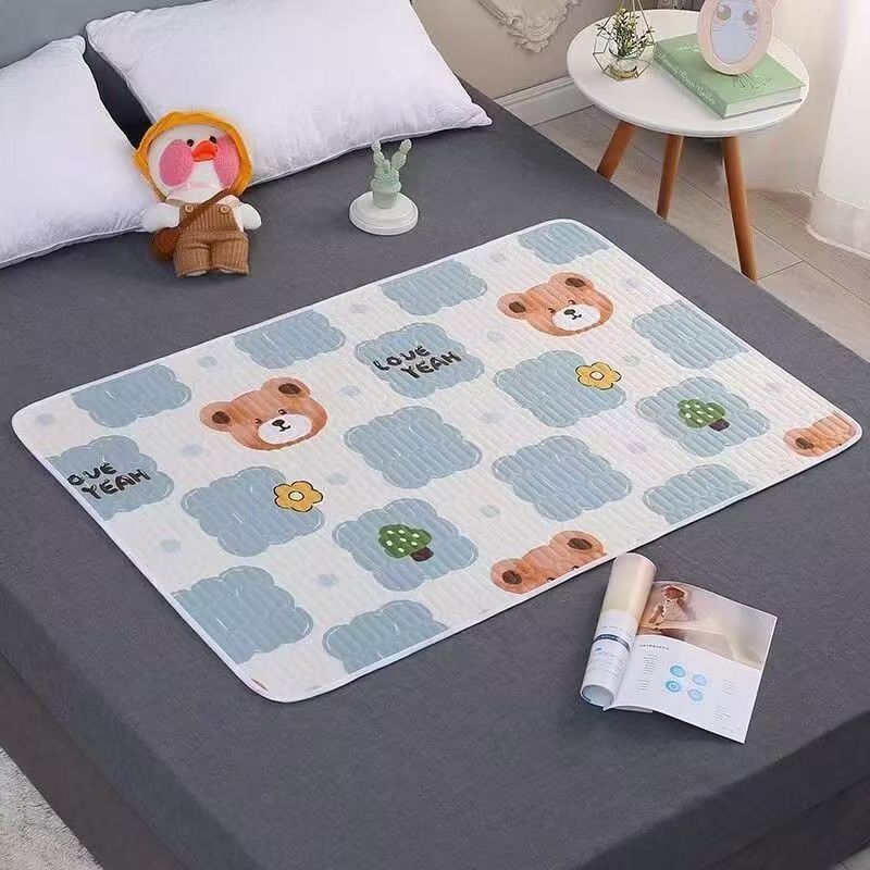 Period-Proof Bed Mat Bed Sofa Cover Reusable Leak-Proof Underpad Overnight Menstrual Protection Waterproof Pad Prevents Period Stains on Bedsheets Easy to Clean Kuhifadhi kitanda kutoka damu ya hedhi