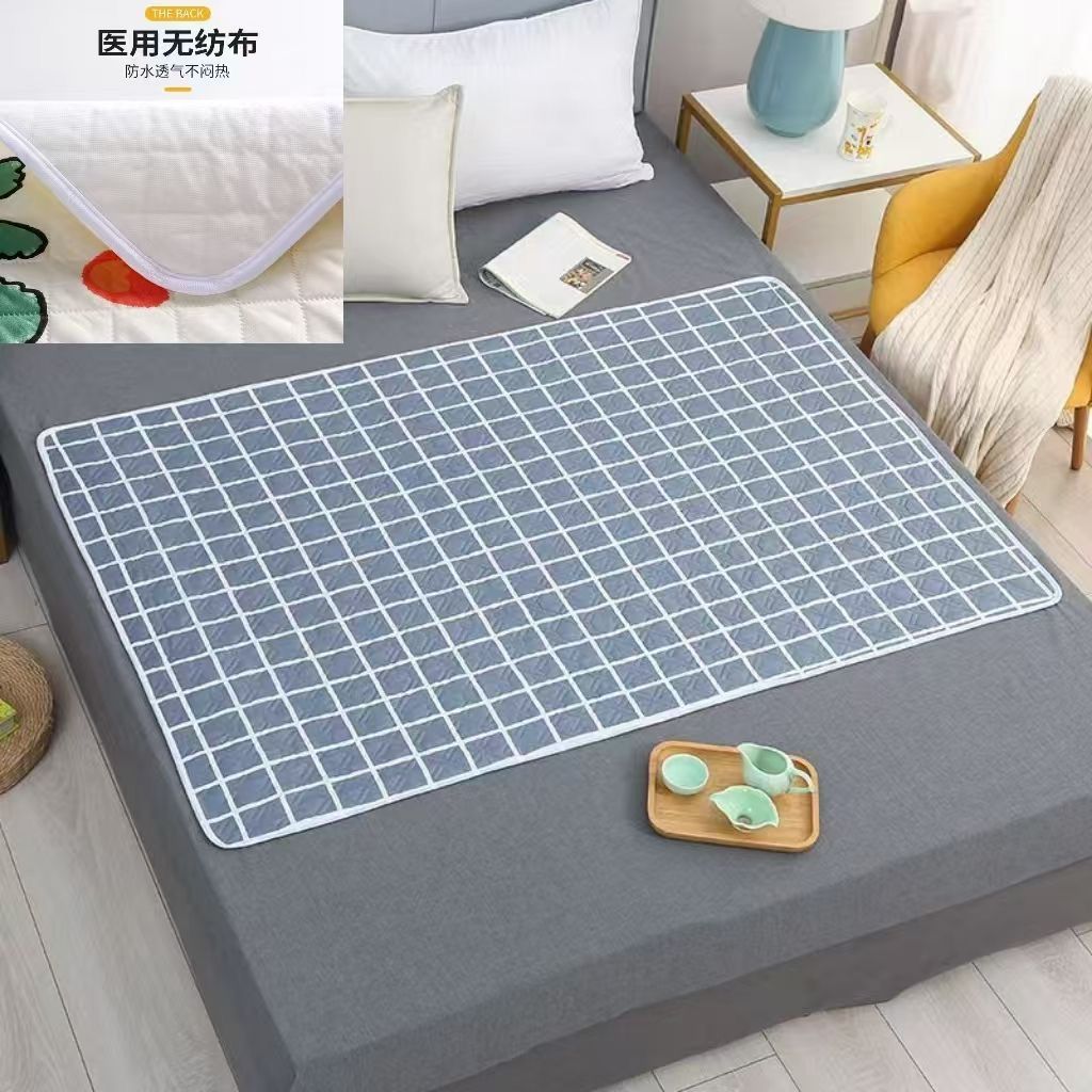 Period-Proof Bed Mat Bed Sofa Cover Reusable Leak-Proof Underpad Overnight Menstrual Protection Waterproof Pad Prevents Period Stains on Bedsheets Easy to Clean Kuhifadhi kitanda kutoka damu ya hedhi