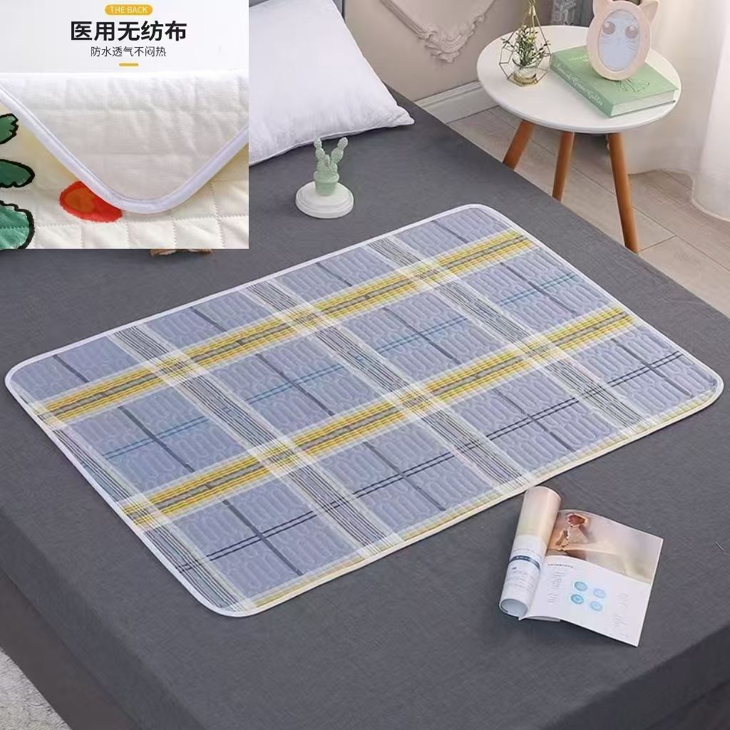 Period-Proof Bed Mat Bed Sofa Cover Reusable Leak-Proof Underpad Overnight Menstrual Protection Waterproof Pad Prevents Period Stains on Bedsheets Easy to Clean Kuhifadhi kitanda kutoka damu ya hedhi