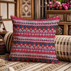 Ethnic style classical hotel coffee shop pillow cover Pillow case，CASES ONLY,Tropical Geometry Pillow Case Home Decor Sofa Living Room Throw Pillow Cover,,