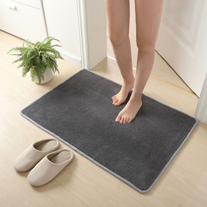 Bathroom Extra Thick Carpet Mat Toilet Suction Entrance Door Mat Super Soft Fiber Floor Stairs Corridor Non-Slip Mat