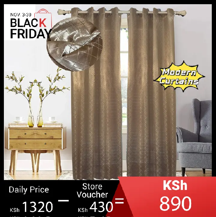 1 Piece Insulated Curtains Checkered, Protect Privacy Easy to Clean Improve Life Quality Living Room Curtain 1 Piece Thermal Insulation and Mosquito Prevention for Bedrooms Living Rooms