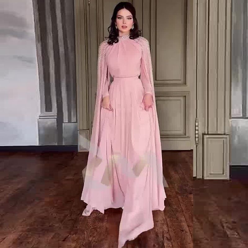 New Product Selection: Autumn and Winter New Collection, European and American Cross border Cross border Women's Clothing, Light Luxury, High end, Fashionable, Diamond Hot Press Evening Dress