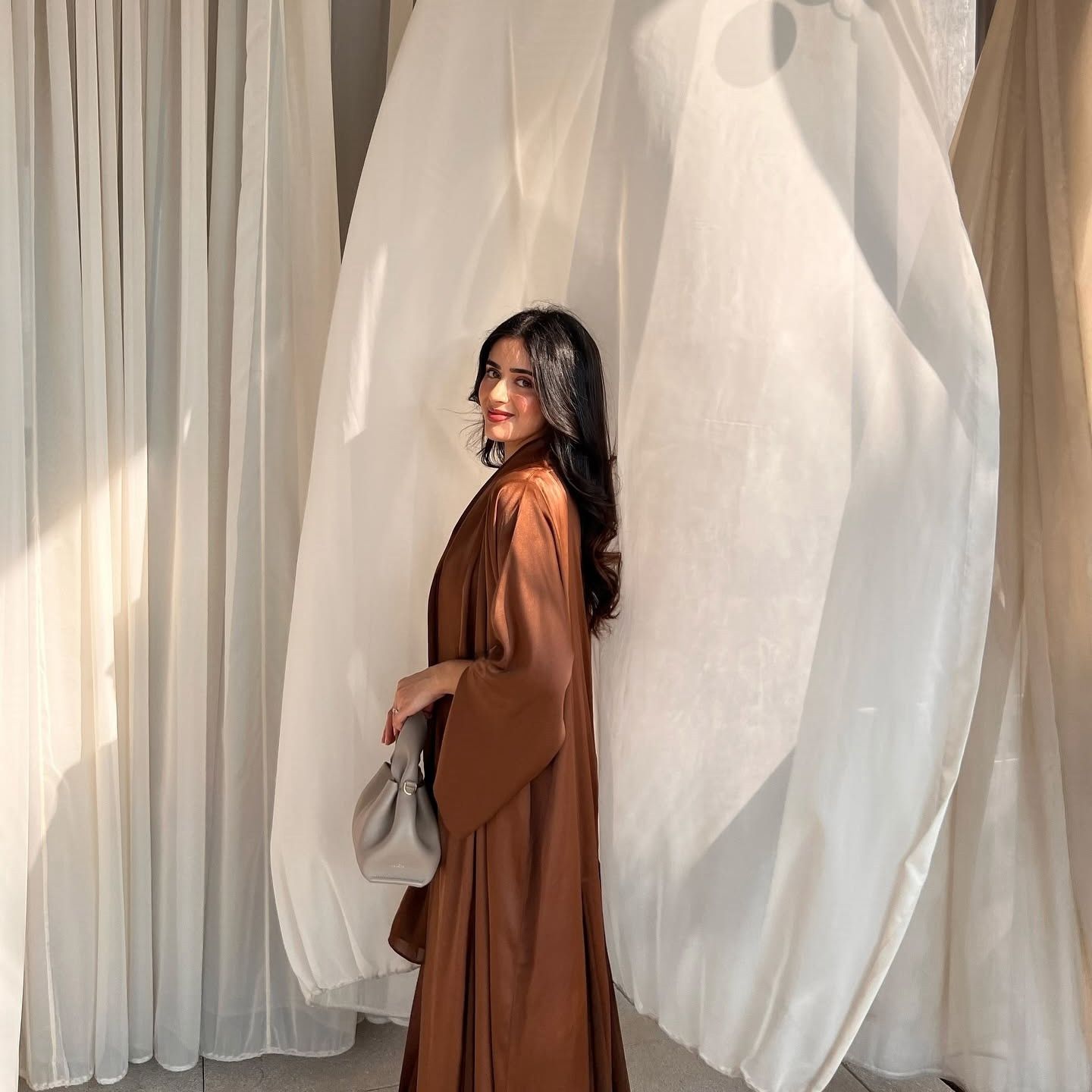 New product selection MQ166modest cross-border solid color Abaya cardigan dress loose robe in stock Middle East Dubai Muslim