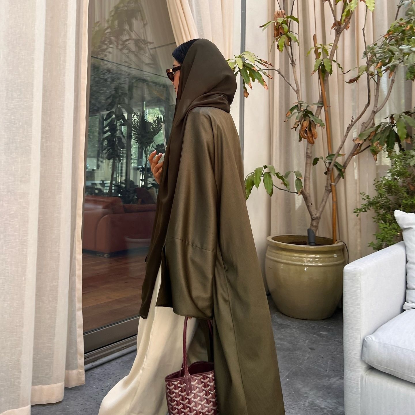 New product selection MQ166modest cross-border solid color Abaya cardigan dress loose robe in stock Middle East Dubai Muslim