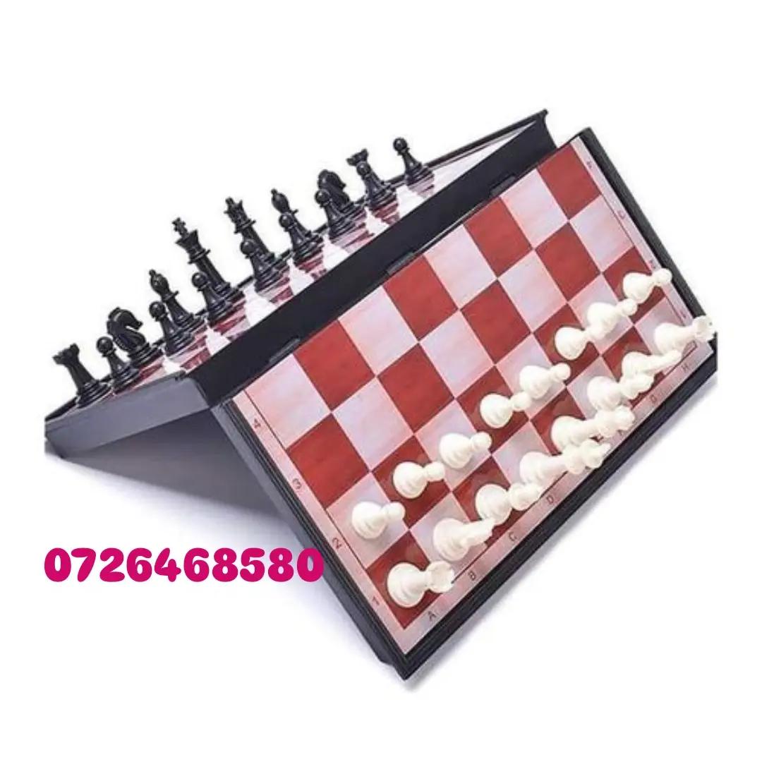 Chess Magnetic Foldable Portable Chess Board Set