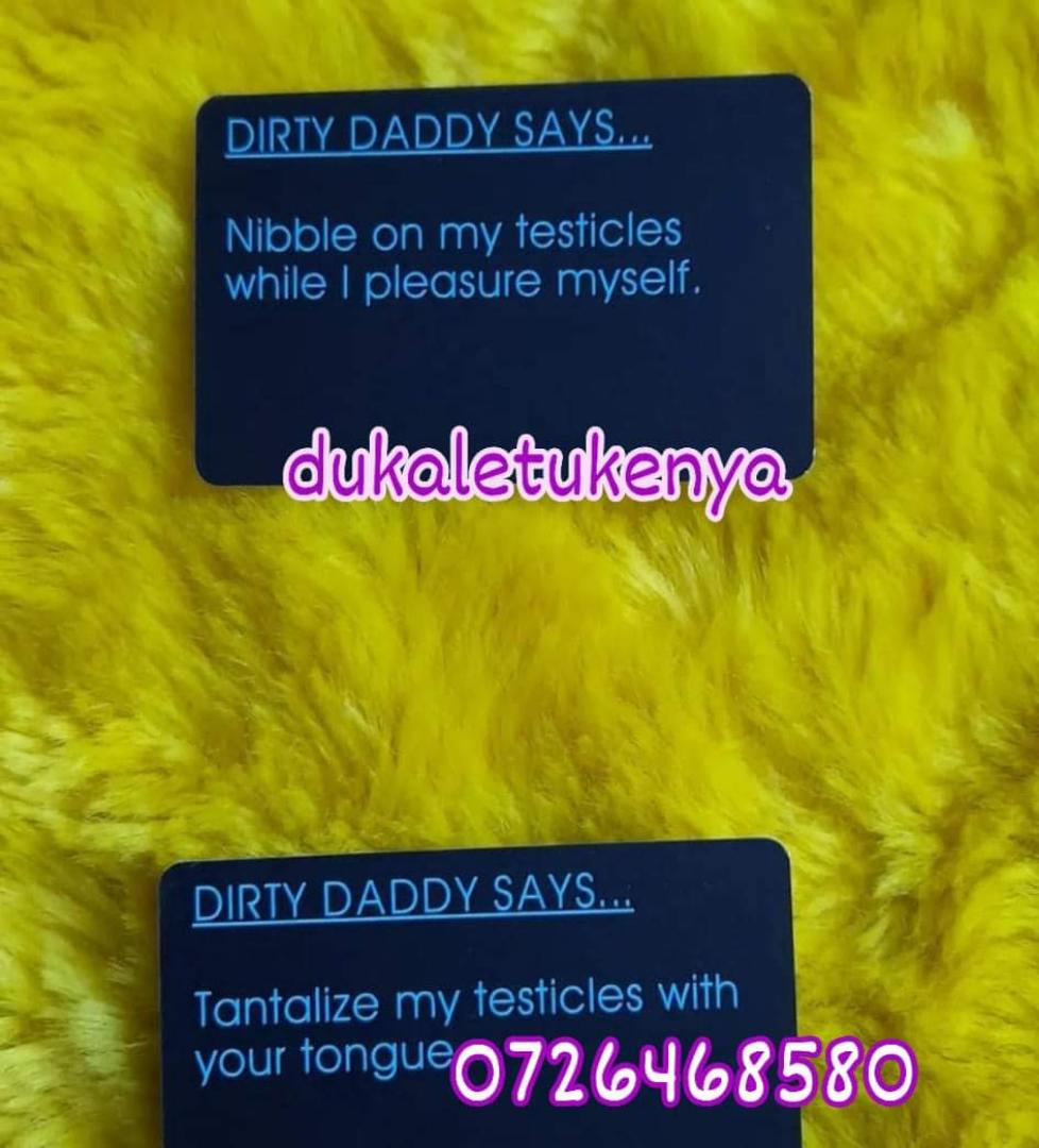 Bedroom Commands Couples Sex Card Game