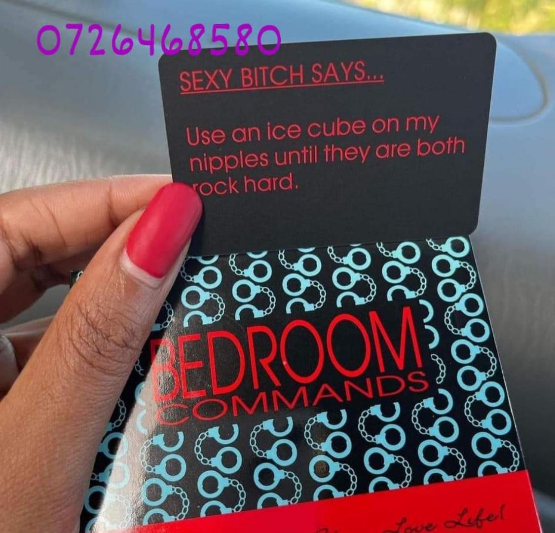 Bedroom Commands Couples Sex Card Game