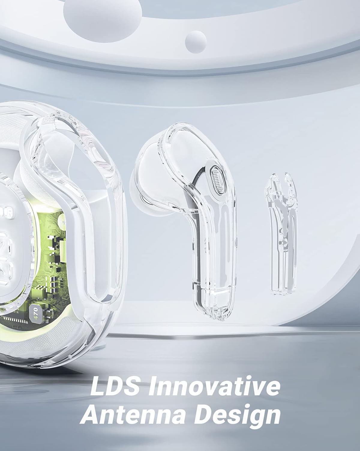 【Promotion】Wireless Earbuds, Bluetooth 5.3 Earphones with Hi-Fi Sound, Noise Cancelling TWS Bluetooth Headphones ,Low Latency Gaming, Long Battery Life