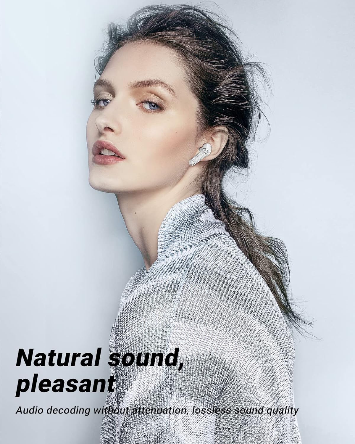 【Promotion】Wireless Earbuds, Bluetooth 5.3 Earphones with Hi-Fi Sound, Noise Cancelling TWS Bluetooth Headphones ,Low Latency Gaming, Long Battery Life