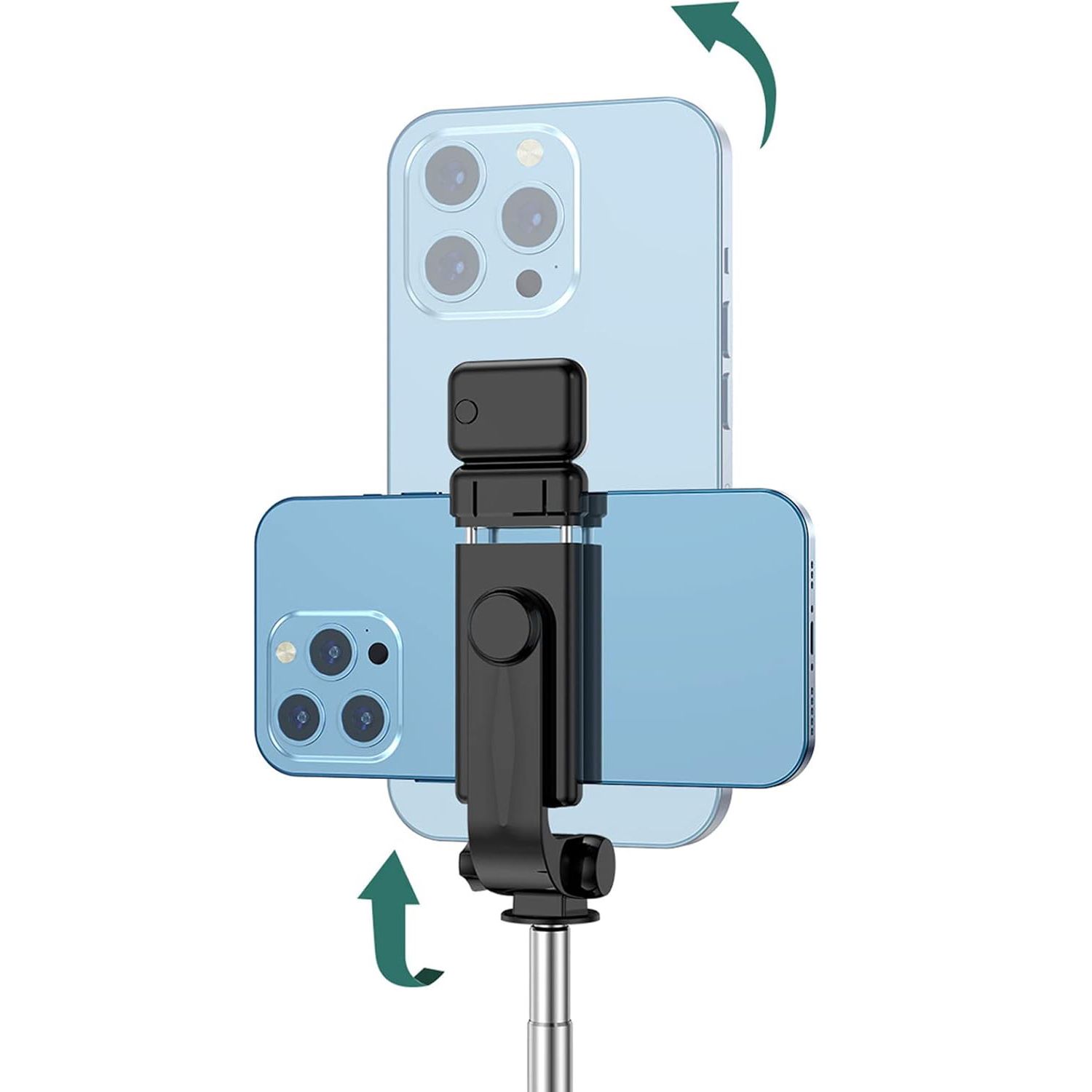 Phone Tripod, 70cm Selfie Stick with Wireless Remote , Portable Extendable Tripod Stand, Compatible with All Cell Phones, for Selfie/Video Recording/Photo/Live Stream/Vlog