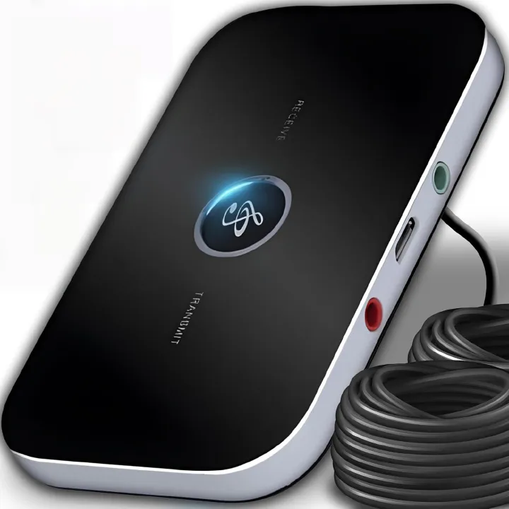 【Promotion】Bluetooth Transmitter Receiver, 2-in-1 Aux Bluetooth Audio Adapter for TV/Airplane/Home Stereo/Speakers/BT Headphones, RCA AUX 3.5mm Bluetooth Music Receiver