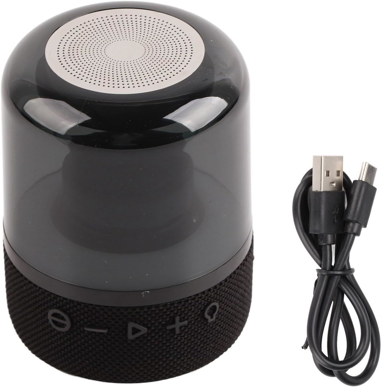 Portable Bluetooth Speaker, Colorful Loud Stereo Sound 1200mAh Speakers, USB Powered with Multi Light Modes, for Home Outdoors Travel