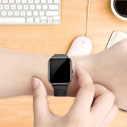 Smart Watch for Women Fitness Tracker,Smart Watches for Women Digital Mens Watches Make/Answer Call Waterproof Running Smartwatch Android and iOS iPhone Compatible Heart Rate Monitor